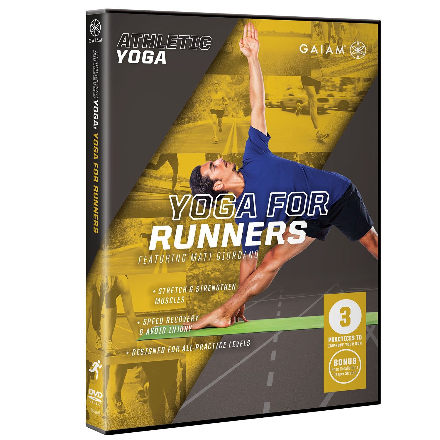 Athletic Yoga: Yoga for Runners DVD with Matt Giordano
