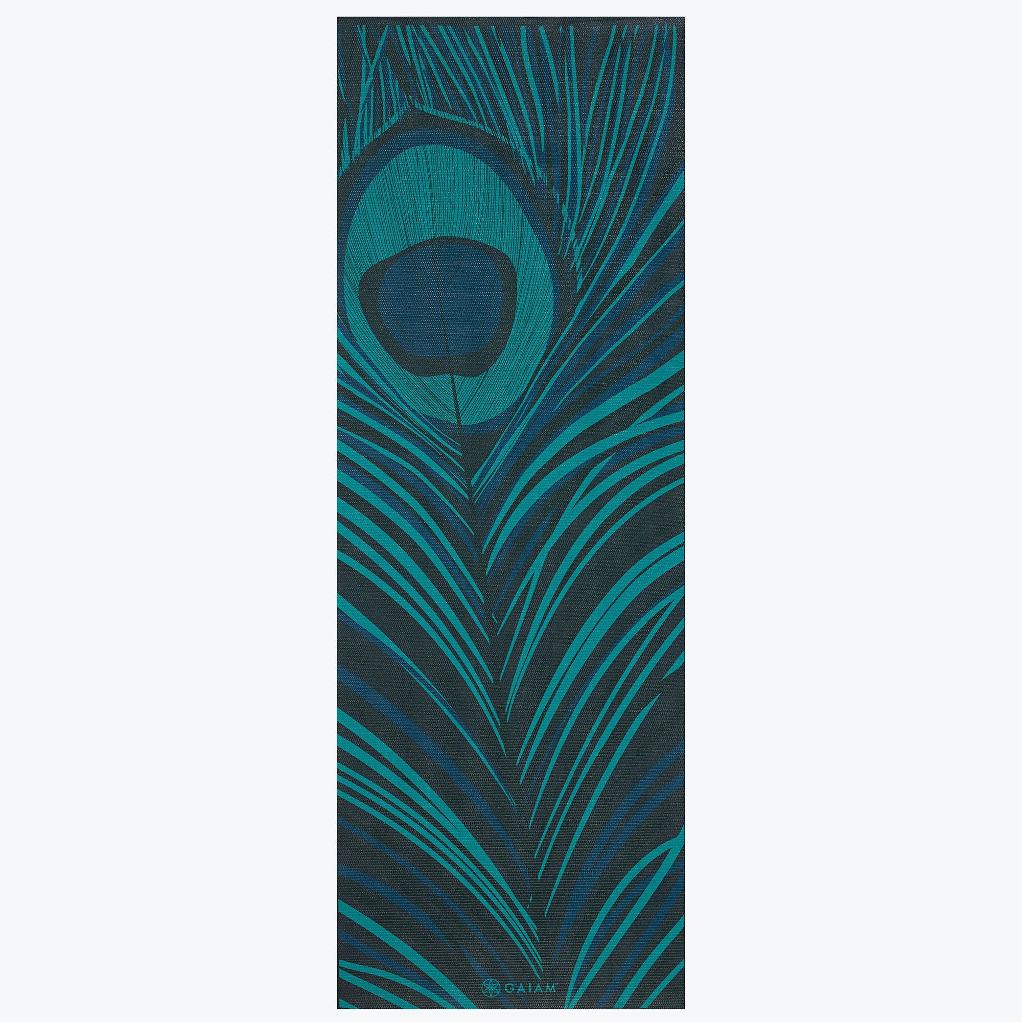 Reversible Geo Feather Yoga Mat (6mm)