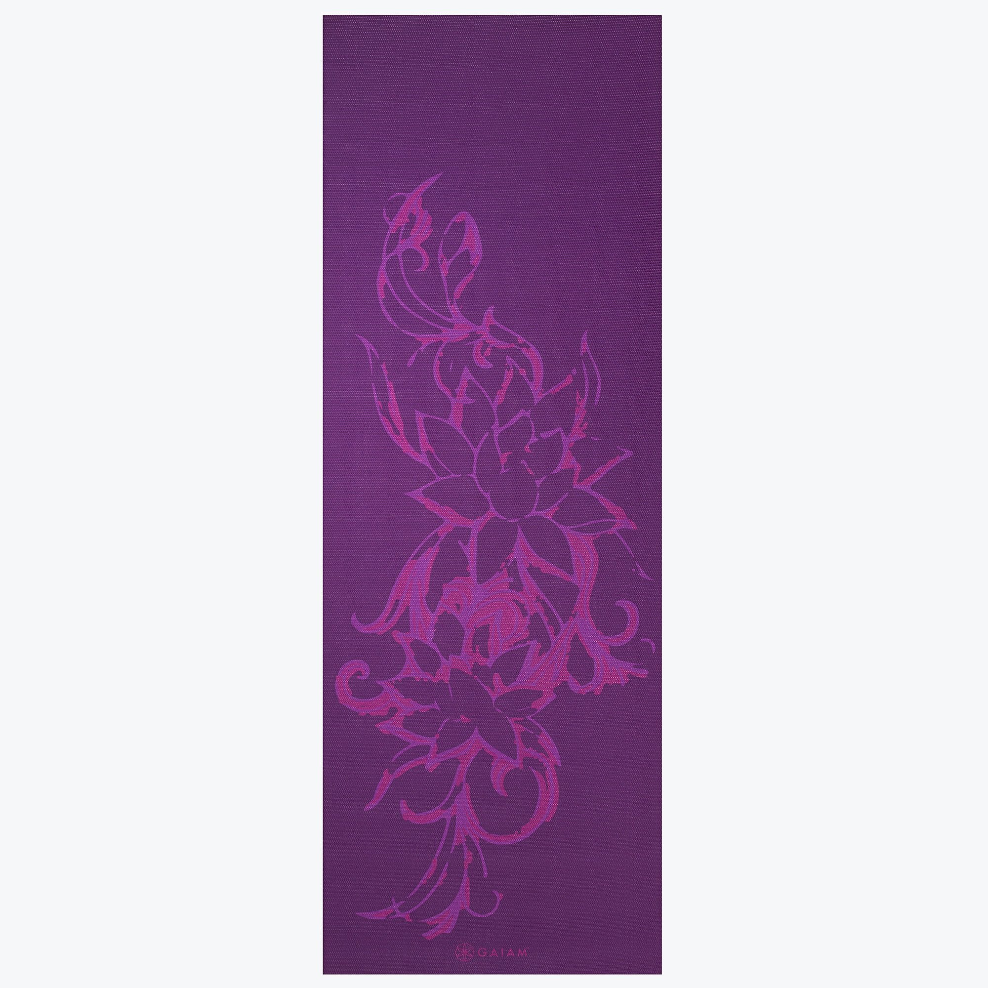 Reversible Royal Bouquet Yoga Mat (6mm)
