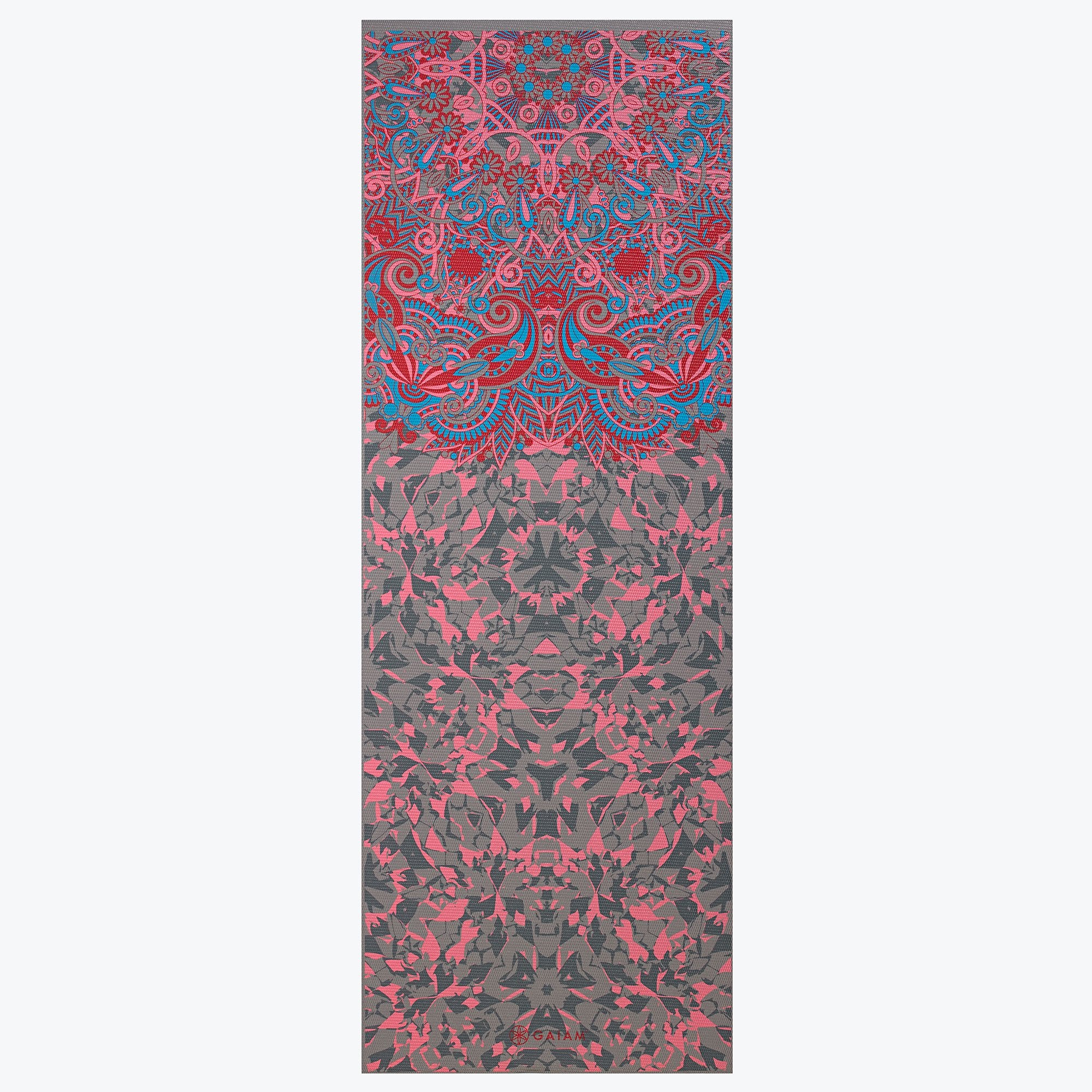 Reversible Guava Mirage Yoga Mat (6mm)