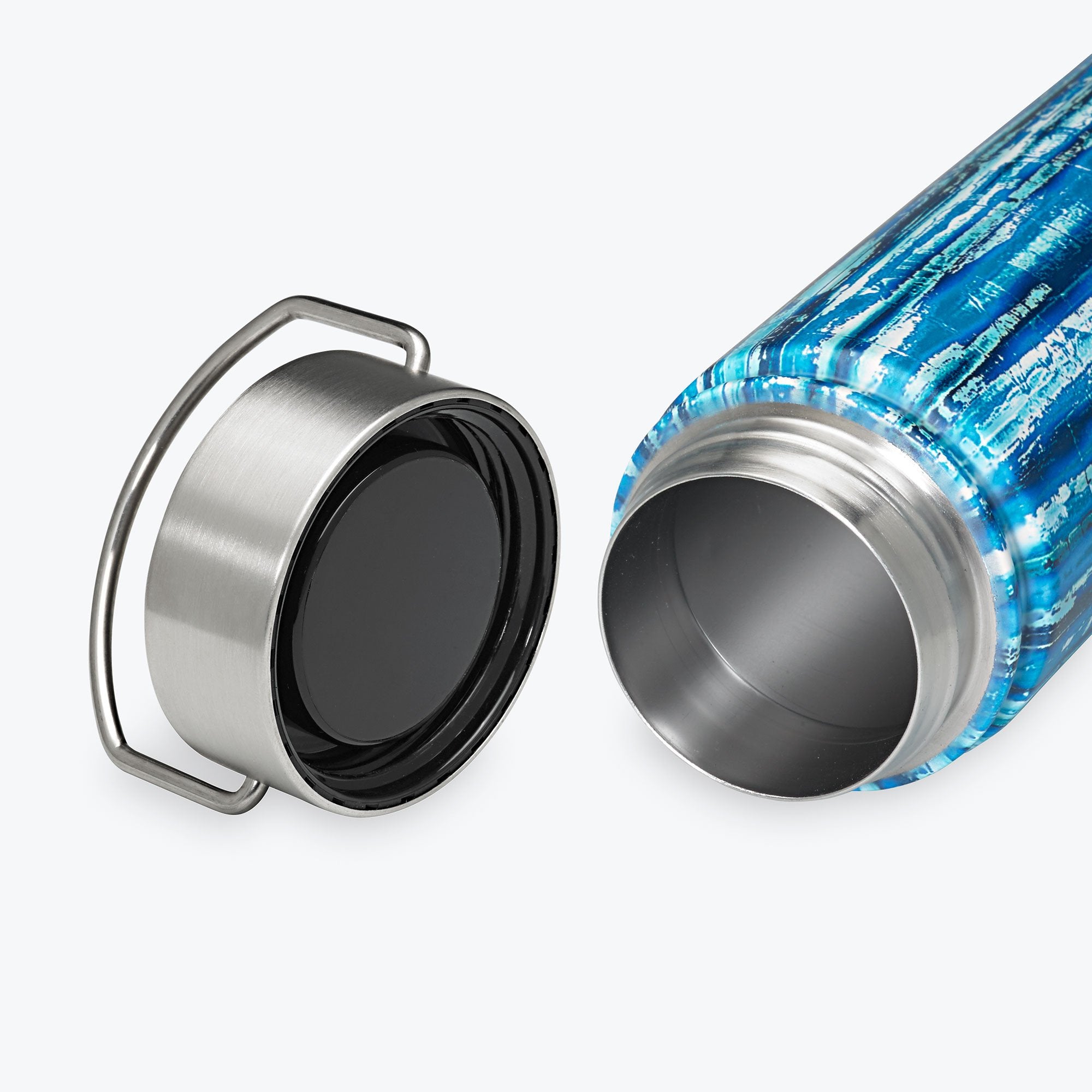 Stainless Steel Wide Mouth Water Bottle (18oz)