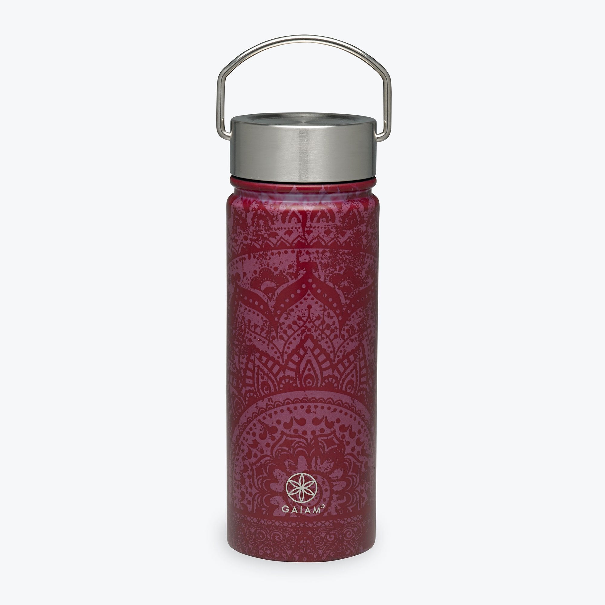 Stainless Steel Wide Mouth Water Bottle (18oz)