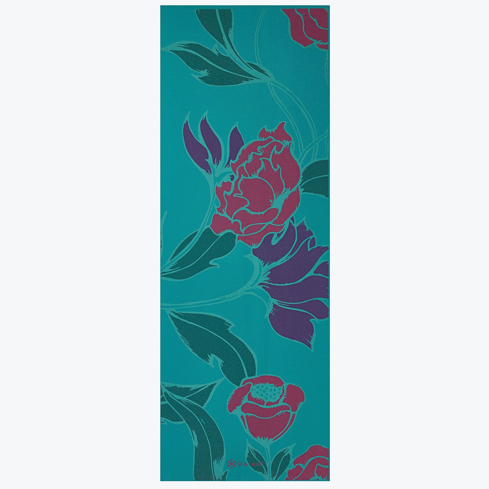 Reversible Botanical Garden Yoga Mat (6mm)