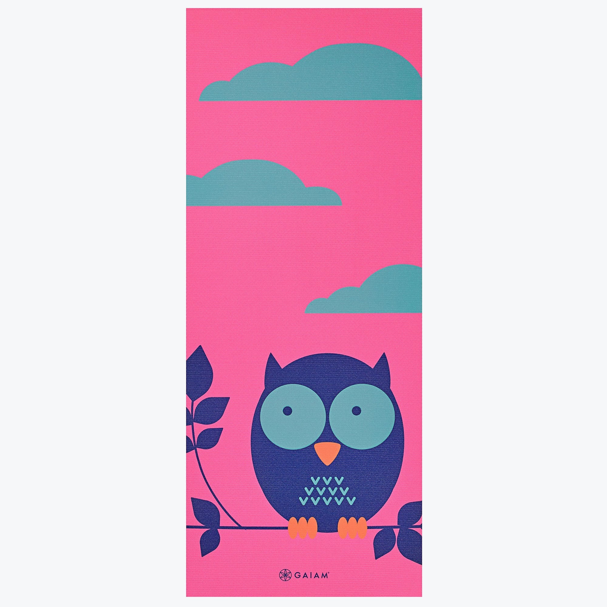 Kids Owl Yoga Mat (4mm)