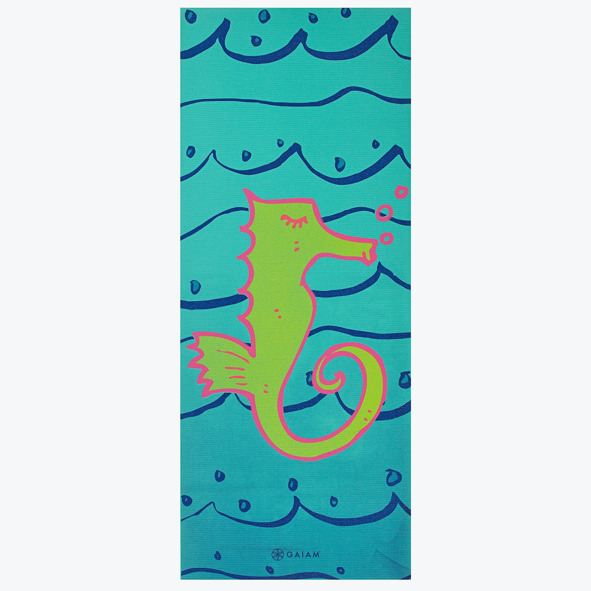 Kids Seahorse Yoga Mat (4mm)