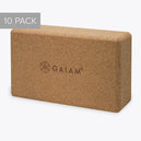 Cork Yoga Brick - 10 Pack