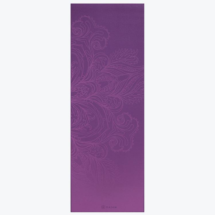 Fading Flower Yoga Mat (4mm)
