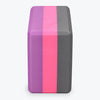 Tri-Color Yoga Block