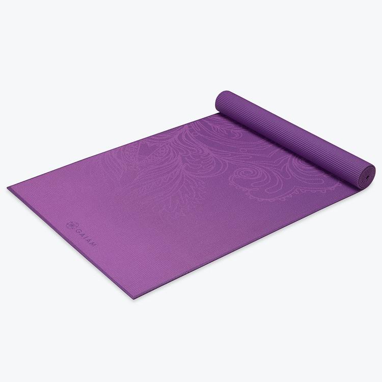 Fading Flower Yoga Mat (4mm)