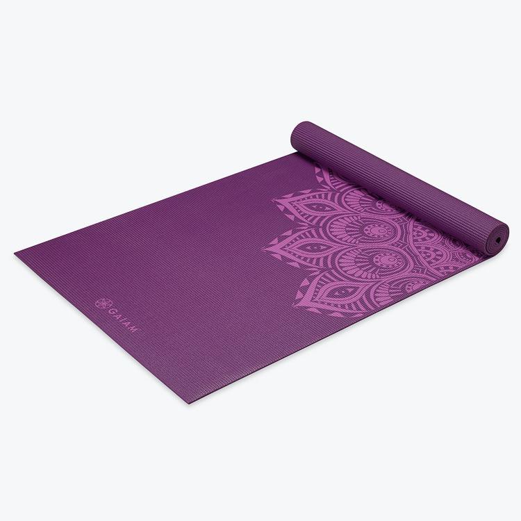 Premium Purple Mandala Yoga Mat (6mm)