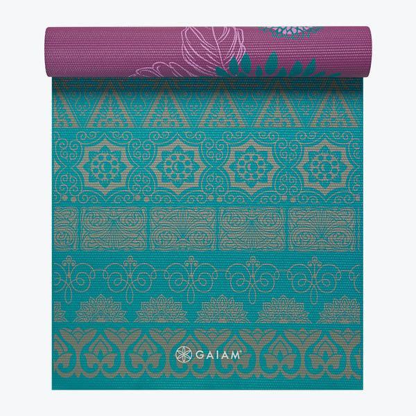 Reversible Kiku Yoga Mat (6mm)